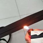 OEM Brass Metal Zipper for plastic closed end bags jeans fastening for sale
