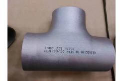 China ASME Standard Welded Connection Copper Nickel Elbow Fitting For Industrial Connection Requirements supplier