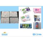 Flushable Disposable Baby Wipes Biodegradable Non Toxic Logo Customized for sale