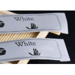 Clothing Custom 3M Reflective Labels Printed With Black Ink Logo for sale