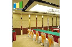 China Sliding Acoustic Movable Partition Walls / Commercial Folding Mobile Partition Wall supplier
