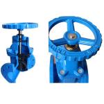 Manual Wheel Handle PN16 Sluice Gate Valve Stainless Steel 304 316 Flange for sale