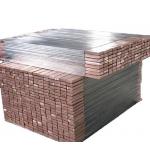 Titanium Clad Copper Bar T1 T2 1.0mm-2.5mm electrolysis electroplating for sale