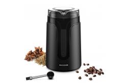 China 40g Small Automatic Espresso Maker , Mini Spice Bean Matte Black Coffee Grinder supplier