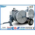 2 x 55kN Stringing Equipments of Puller Tensioner with Twin Bundle Conductors , Cummins Engine for sale