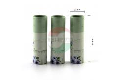 China Biodegradable Kraft Paper Lip Balm Tube With CMYK Printing Offset supplier