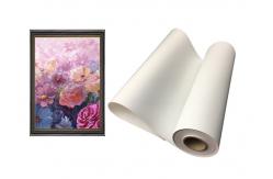 China Matte Finish Artistic Cotton Canvas for Aqueous Ink Printable supplier