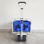 Customized Collapsible Body Structure PP Wheels Beach Cart Folding Camping Wagon
