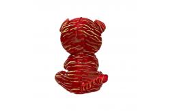 China Artificial Chinese Style Tiger Plush Doll With Golden Embroidery Thread supplier