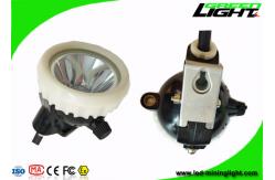 China PC Body Led Miners Cap Lamp Headlight 10000lux Rechargeable Flame Resisitant supplier