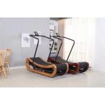 SRJOIN FIT wooden curve treadmill curved shape treadmill OEM gym equipment for sale
