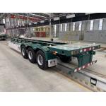 CIMC 3 Axle 40ft 20ft Skeleton Semi Trailer Container Chassis for Container Carrier Parts for sale