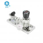 Ferrule Gas Changeover Manifold Stainless Steel Outlet Connector Corrosion Resistant for sale