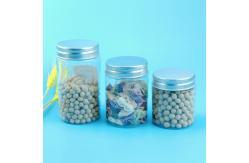 China 65mm Plastic Screw Cap Jars For Snack Beans Salt supplier