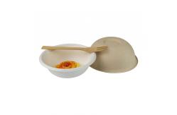 China 16oz Bagasse Disposable Fruit Salad Containers Biodegradable Microwavable supplier
