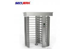 China Pedestrian Automatic Sliding Security Entrance Control Swing RFID Turnstile Barrier Gate supplier