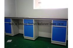 China Medical Practical Chemistry Lab Bench Table With Sink Multipurpose supplier