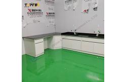 China Blue Ceramic Table Top Lab Wall Bench for Testing Function and Efficiency supplier
