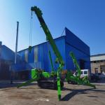 1.2ton to 12ton Narrow Working Mini 3 Ton Folding Hydraulic Engine Hoist Spider Crane for sale