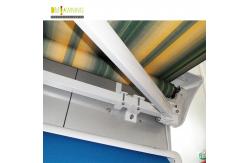 China Aluminium Waterproof Retractable Awning Retractable Garden Canopy With Rain Chennel supplier