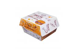 China Custom Recyclable Kraft Hamburger Box – Eco-Friendly Fast Food Takeaway Packaging supplier