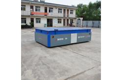 China Hydraulic Lifting Automatic Transfer Cart , 25 Tons Heavy Duty Transport Trolley supplier