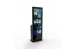 China Indoor Free Standing Electronic Kiosks With Barcode Scanner , 42'' LCD Monitor supplier