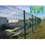 3d Vertical Strip Fence Panels Pvc Rigid Privacy 3d Wire Mesh Fence Flange for sale