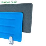 Functional 3D Polyester Fiber Acoustic Panel Classroom PET Desk Divider for sale