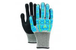China Safety TPR Gloves Vibration Resistant Impact Resistant Gloves For Mechanical Repairs supplier