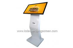 China 21.5 Inch Interactive Capacitive Touch All In One Kiosk With Printer supplier