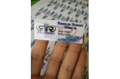 China Glossy Lamination 10ml test vial Bottle Labels supplier