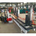 Diesel Powered Sawmill for Rubber Wood/Twin Blades Circular Saw Mill with Table Saw or Log Carriage for sale