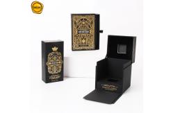 China Luxry Gold Pattern Printing Customized Design Cardboard Fragance Packaing Perfume Box supplier