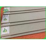 Recycled Pulp Grey Chipboard / uncoated Grey Board Paper For Packing Boxes for sale