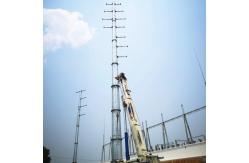 China 110KV Polygonal Pole Single Circuit Dodecagonal Transmission Steel Poles supplier