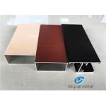 Powder Coated Aluminium Extrusion Sections , Aluminum Window Extrusion Profiles for sale