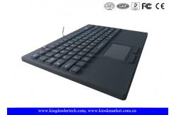 China Rubber Computer Industrial Desktop Keyboard With 12 Function Keys And Touchpad supplier