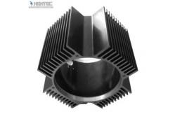 China Anodized Aluminum Heatsink Extrusion Profile / Aluminum Star Heat Sink supplier