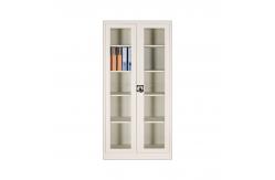 China Office Glass Door Fitting File Storage Locker Powder Coated supplier