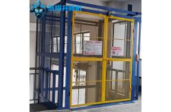China 8m 500kg-2000kg Hydraulic Guide Rail Lift Machine Configuration supplier