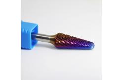 China Otary Burrs For Metal Taper Shanpe With Radius Carbide Deburring Bits supplier