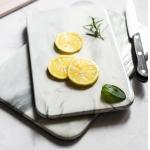 1360g Marble Kitchen Chopping Board FDA Approved For Multi Application