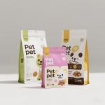 Personalized Child Resistant Zipper Pouches Moisture - Proof For Pet Food Storage