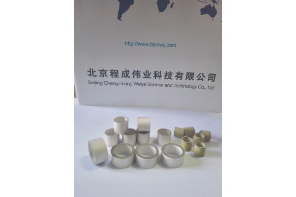 Ultrasound Customized Small Piezo Element Ceramic Shape Round Ring Tube