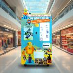 Steel Phone Case Printing Vending Machine With Cash Payment Method 220V/50Hz Power Supply for sale