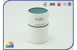 China Aluminum Foil Round Paper Packaging Tube Texture Embossing supplier