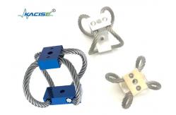 China Butterfly Wire Rope Vibration Isolator For UAV Gimbal Stabilizer supplier