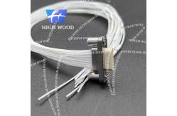 China J30JB SERIES glass sintered gas sealed rectangular electrical connector, J30JB-15TJL-Q9 supplier