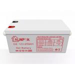 Agm 12V Gel Battery Sealed Lead Acid 200ah 250ah Storage Solar Battery for sale